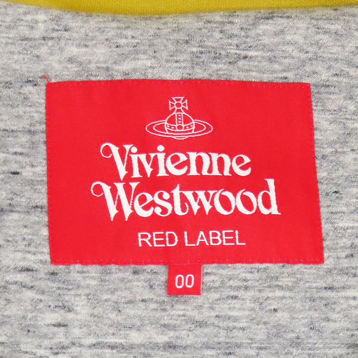 Vivienne Westwood 
フーデッド ロゴボタン コットン混 
ポンチョ