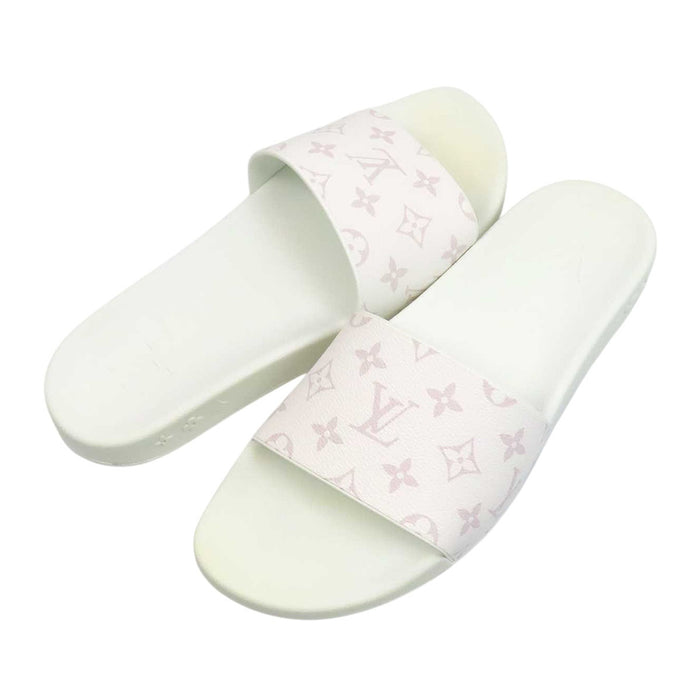 LOUIS VUITTON 
LV ラバー 
モノグラム ウォーターフロント ライン サンダル