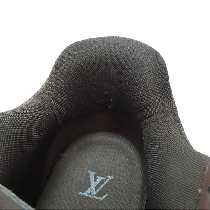 LOUIS VUITTON 
LV ロゴ ローカット 2024年製 レースアップ 
LV トレイナー モノグラム マキシ スニーカー 
モノグラム