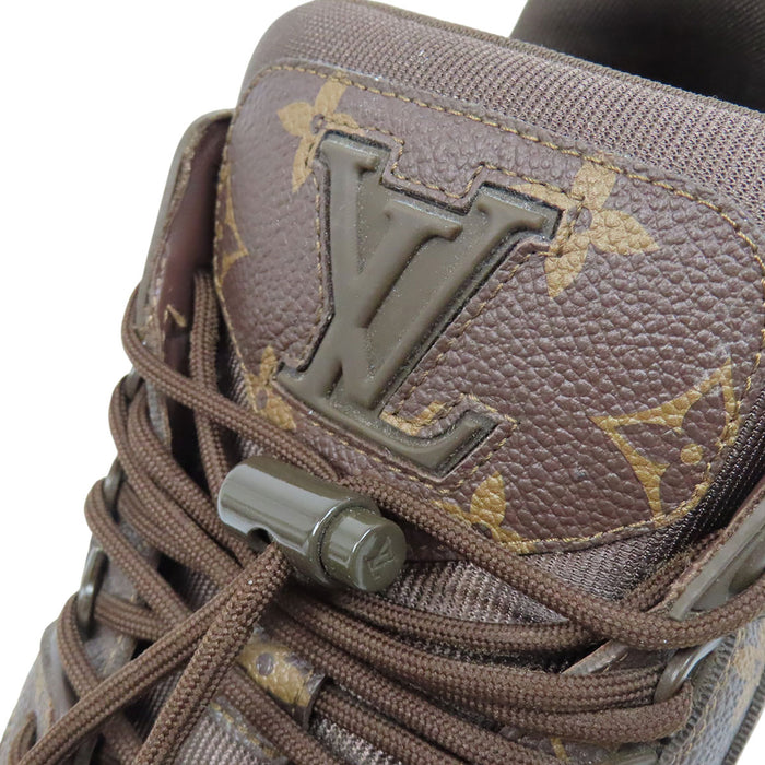 LOUIS VUITTON 
LV ロゴ ローカット 2024年製 レースアップ 
LV トレイナー モノグラム マキシ スニーカー 
モノグラム