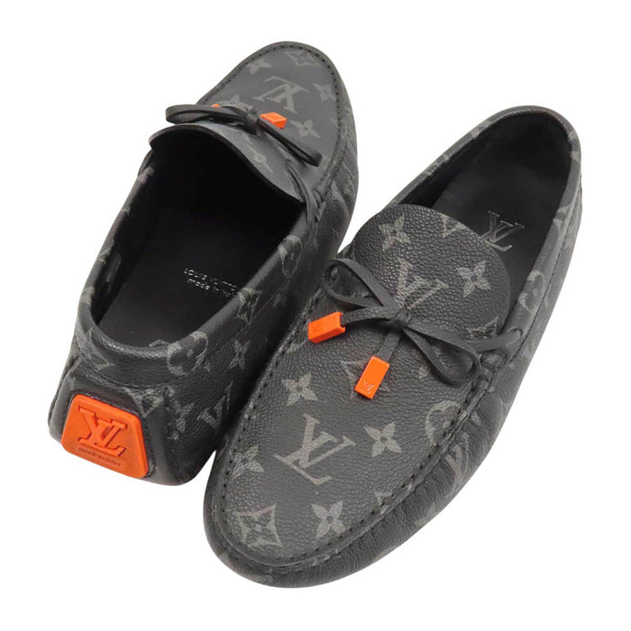 LOUIS VUITTON 
総柄 ロゴ ドライビングシューズ 2023年製 
LV ドライバー ローファー 
モノグラム