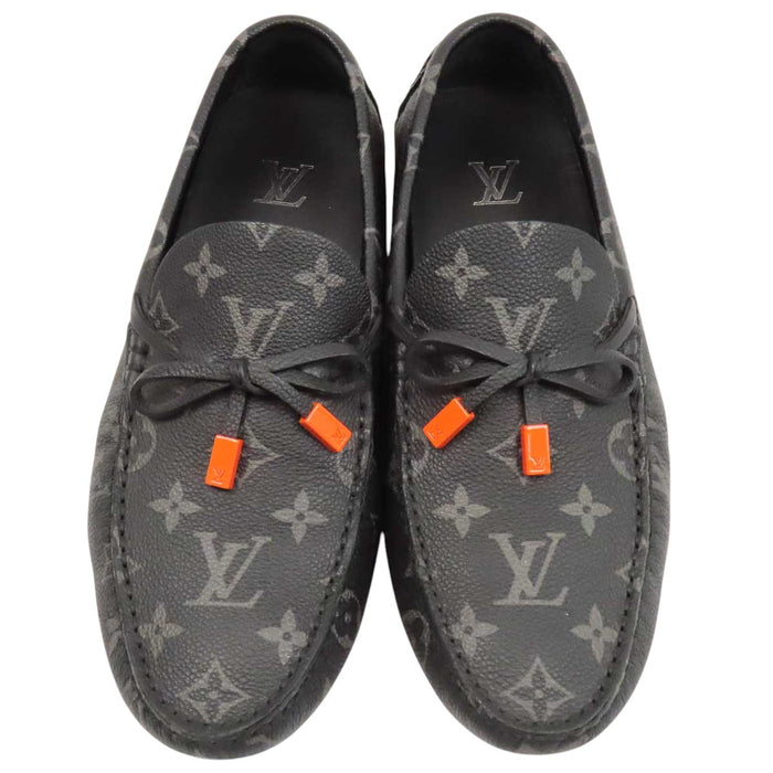 LOUIS VUITTON 
総柄 ロゴ ドライビングシューズ 2023年製 
LV ドライバー ローファー 
モノグラム