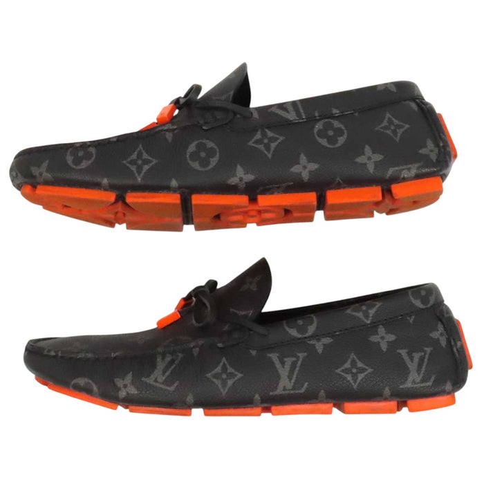LOUIS VUITTON 
総柄 ロゴ ドライビングシューズ 2023年製 
LV ドライバー ローファー 
モノグラム