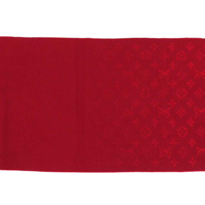 LOUIS VUITTON 
LV ロゴ ウール混 カシミヤ混 
エシャルプ モノグラム グラディエント マフラー