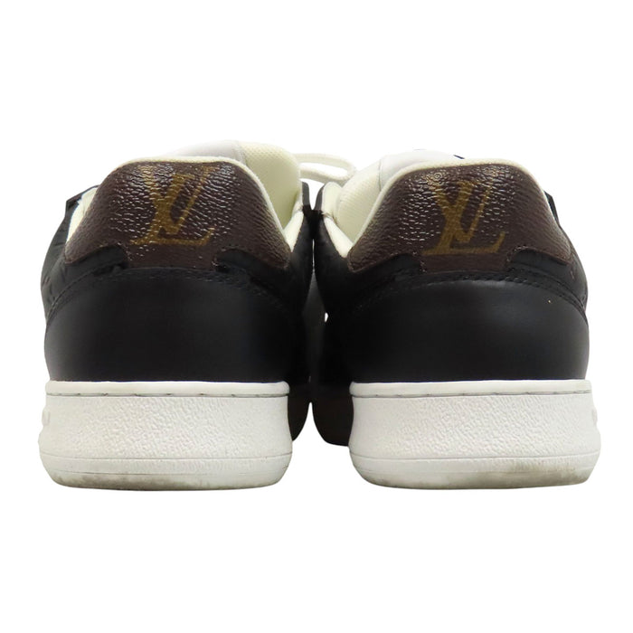 LOUIS VUITTON 
ロゴ スウェード レザー ローカット レースアップ 
LV スタジアム スニーカー 
モノグラム