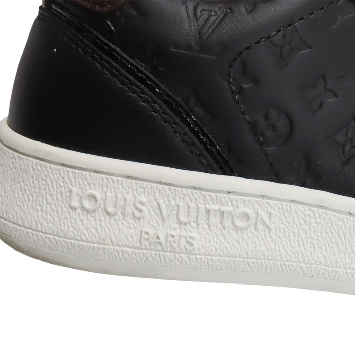 LOUIS VUITTON 
ロゴ スウェード レザー ローカット レースアップ 
LV スタジアム スニーカー 
モノグラム
