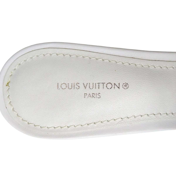 LOUIS VUITTON 
LV レザー 
リバイバル ライン ミュール 
モノグラム