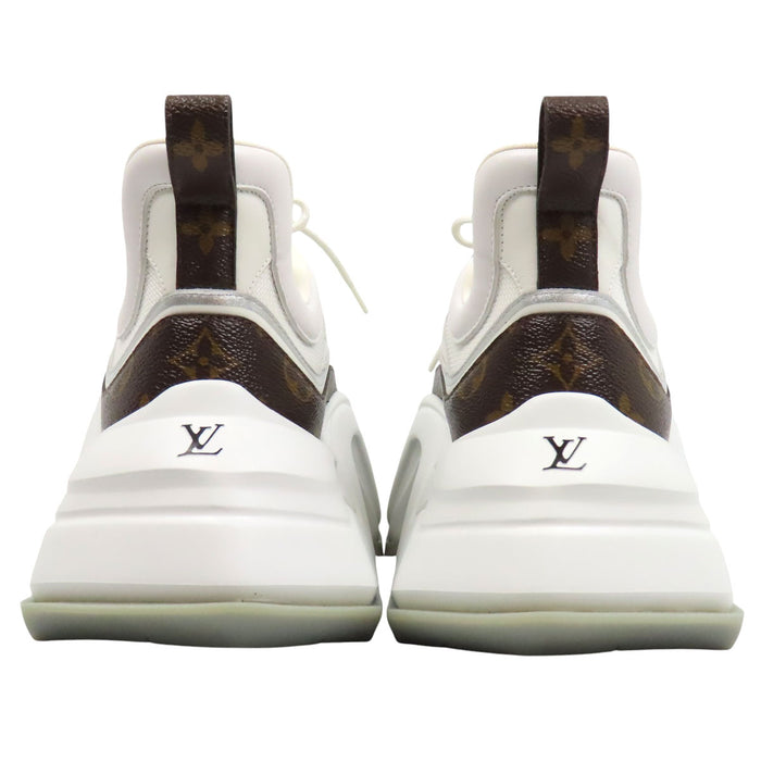 LOUIS VUITTON 
LV レザー レースアップ 
アークライト 2.0 モノグラム スニーカー 
モノグラム
