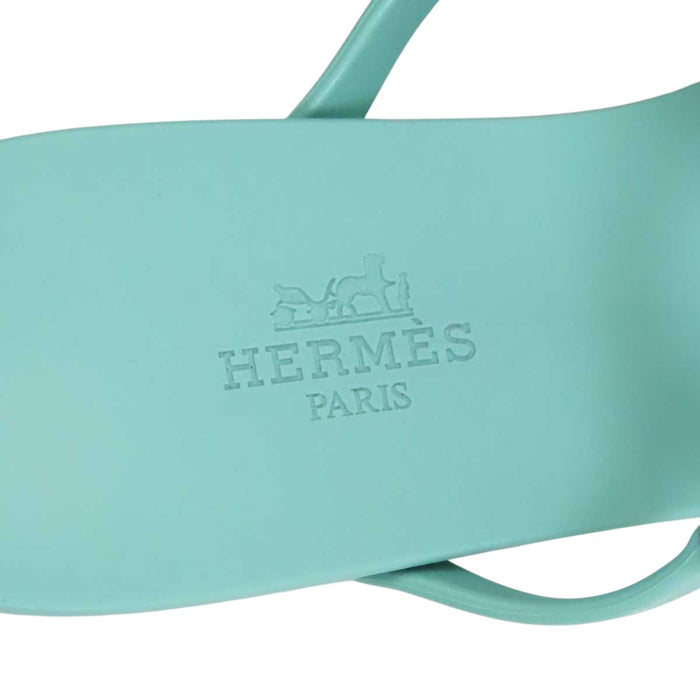 HERMES 
シェーヌダンクルモチーフ トングサンダル 
エジェリ ラバー サンダル