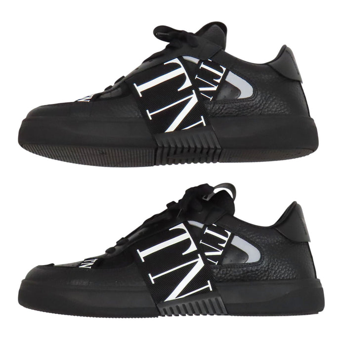 VALENTINO 
VLTN ロゴ バンド 
VL7N カーフスキン ロートップ スニーカー