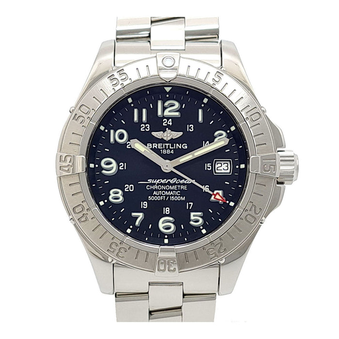 BREITLING 
スーパーオーシャン 
箱付