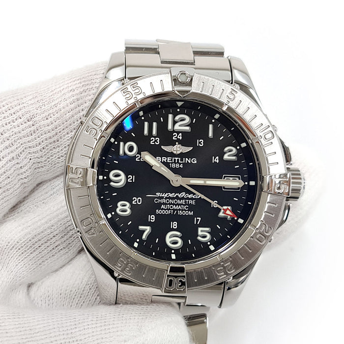 BREITLING 
スーパーオーシャン 
箱付
