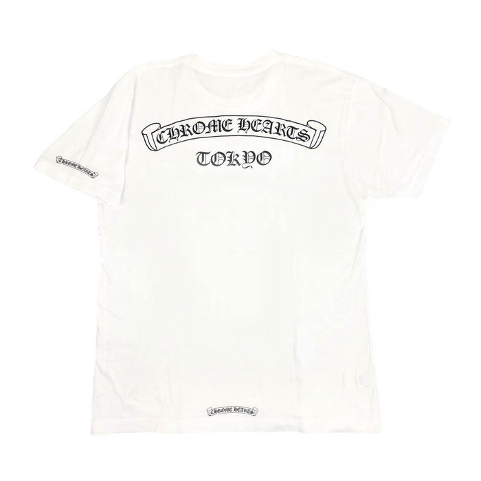 CHROME HEARTS 
CH TOKYO コットン 
東京限定 バック スクロールラベル Tシャツ