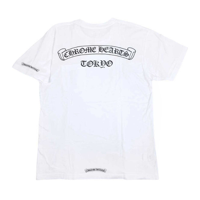 CHROME HEARTS 
CH TOKYO コットン 
東京限定 バック スクロールラベル Tシャツ