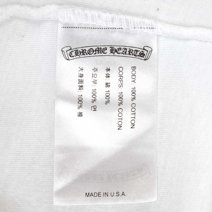 CHROME HEARTS 
CH TOKYO コットン 
東京限定 バック スクロールラベル Tシャツ