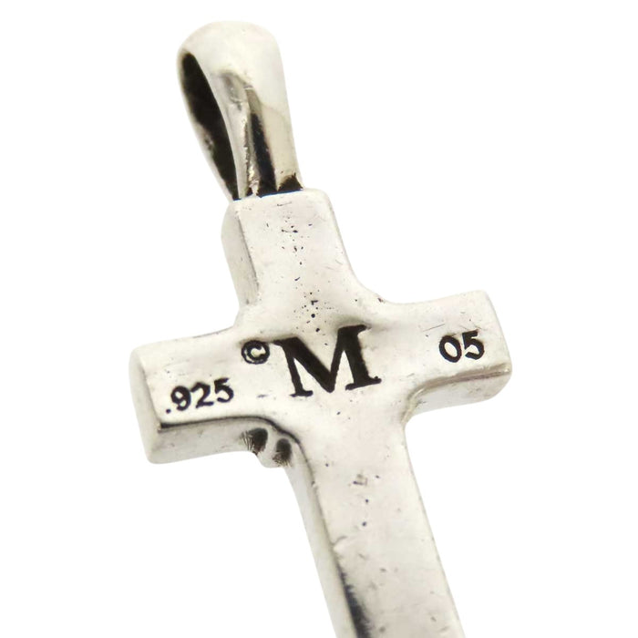 CHROME HEARTS 
CH MAPPLE THORPE CRS シルバー 
メイプルソープ クロス チャーム