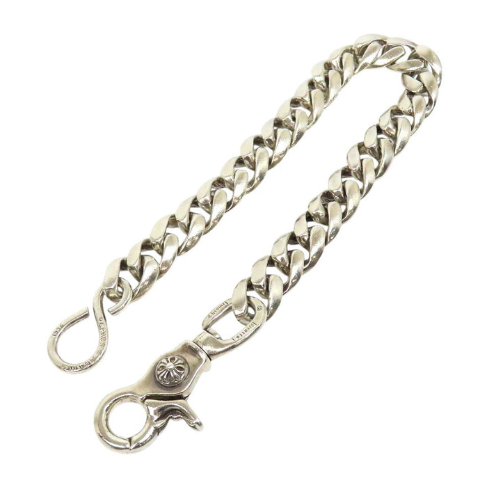 CHROME HEARTS 
CH CLASSIC SHORT-S クロスボール シルバー 1996年刻印 
1クリップ ショート クラシック ウォレットチェーン