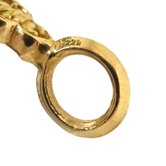 CHROME HEARTS 
STACK DAGGER V2 CH Yellow Gold 
Stack Dagger Charm V2 22K