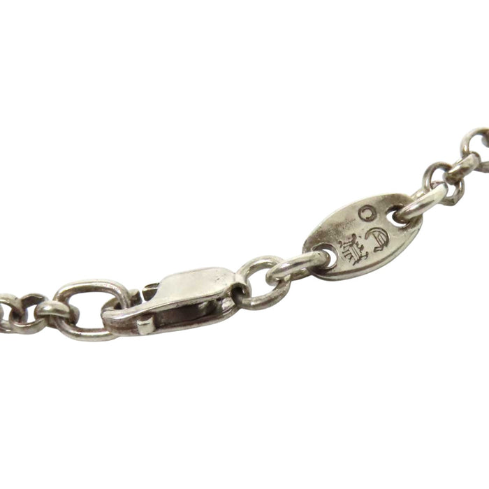 CHROME HEARTS 
CHプラス 安全ピン シルバー 20inch 2001年刻印 
セーフティピン ロールチェーン ネックレス 20インチ