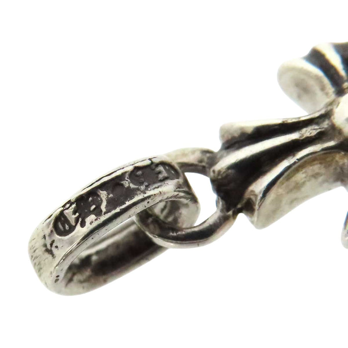 CHROME HEARTS 
CH CRS BBYFAT P SAP パヴェ シルバー 2004年刻印 
ベイビーファット サファイア チャーム