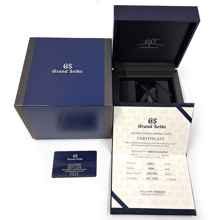 SEIKO Grand Seiko 60th Anniversary With box and warranty