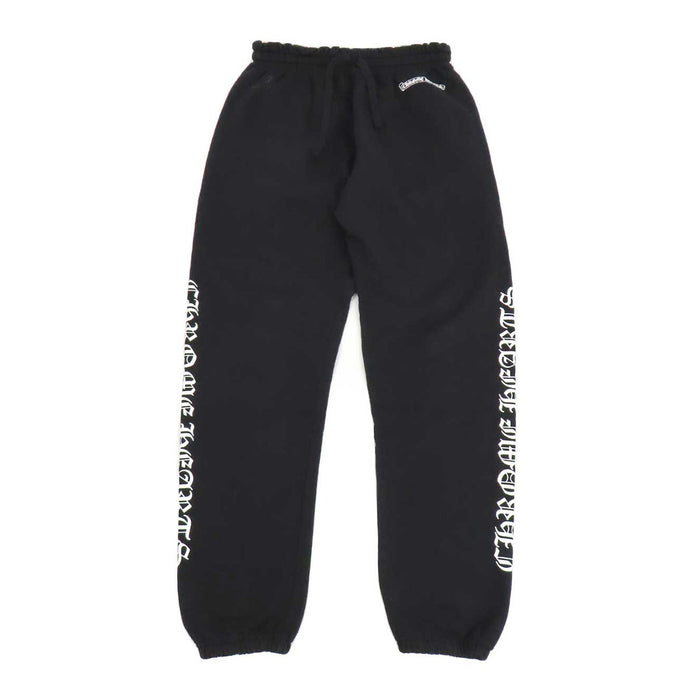 CHROME HEARTS 
CH コットン 裏起毛 スクロールラベル 
スクロールラベル サイドロゴ プリント スウェット パンツ