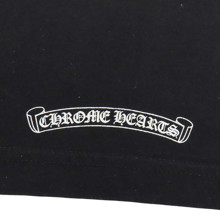 CHROME HEARTS  
Maglietta a maniche lunghe in cotone con etichetta a scroll  
Ibisco, edizione limitata Honolulu