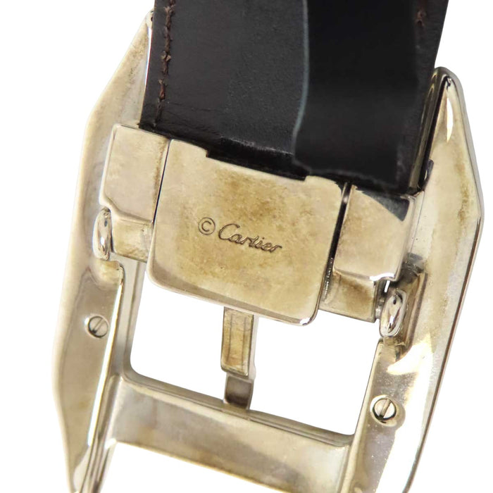 CARTIER 
レザー 
サントス ドゥ カルティエ ベルト
