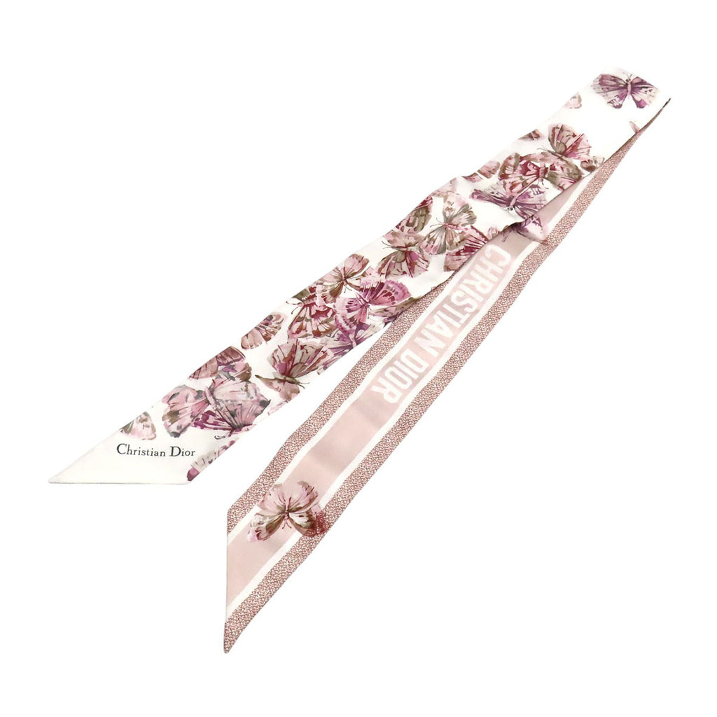 Dior Silk Twill Logo CD Camo Papillon Mitzah Scarf– TS Trading Co