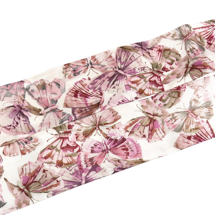 Dior  
Silk Twill Logo CD  
Camo Papillon Mitzah Scarf
