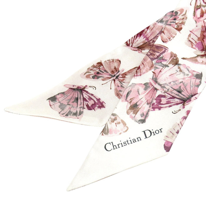 Dior  
Silk Twill Logo CD  
Camo Papillon Mitzah Scarf