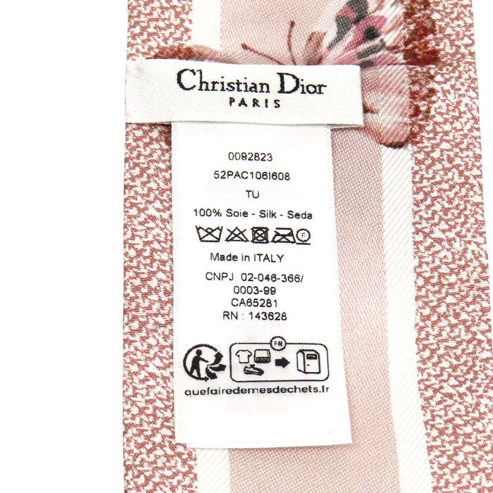 Dior  
Silk Twill Logo CD  
Camo Papillon Mitzah Scarf