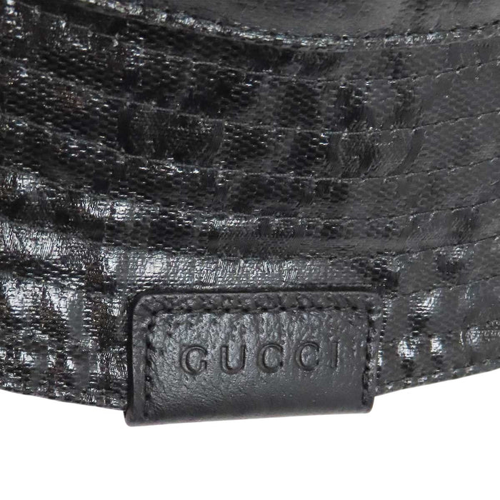 GUCCI 
ロゴ 総柄 
GG クリスタル バケットハット