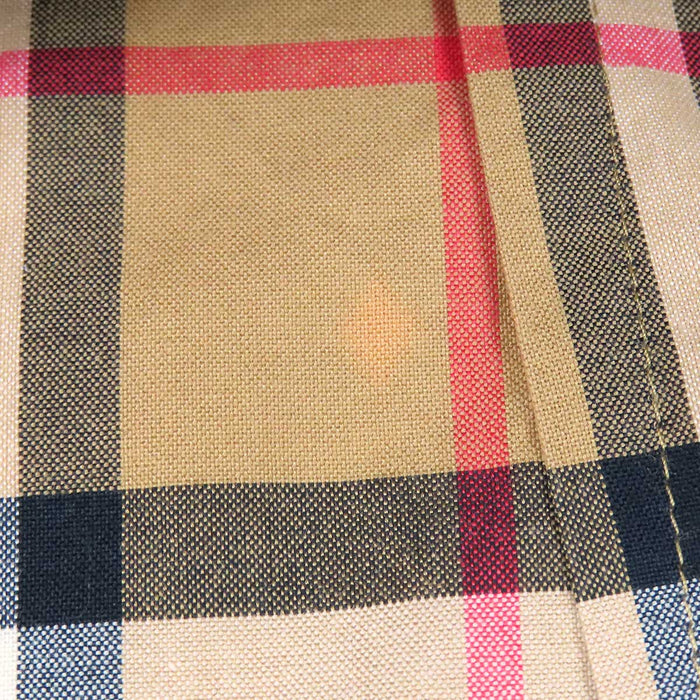 BURBERRY 
総柄 コットン 
ノバチェック ロングスリーブ シャツ