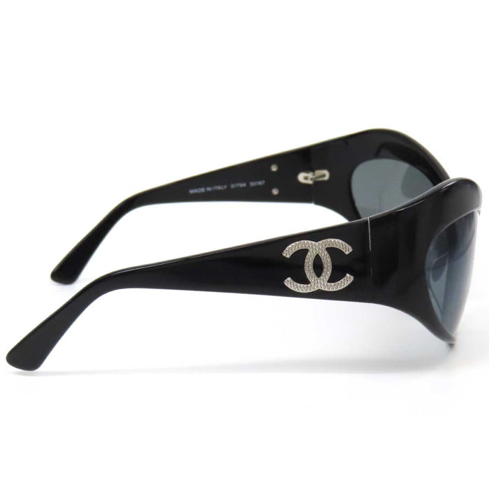 CHANEL 
COCO CC ロゴ 06P アイウェア シルバーカラーメタル 
ココマーク テンプル サングラス
