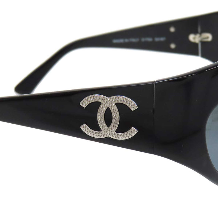 CHANEL 
COCO CC ロゴ 06P アイウェア シルバーカラーメタル 
ココマーク テンプル サングラス