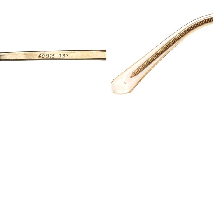 YVES SAINT LAURENT 
YSLロゴ グラデーション 
ヴィンテージ リムレス サングラス