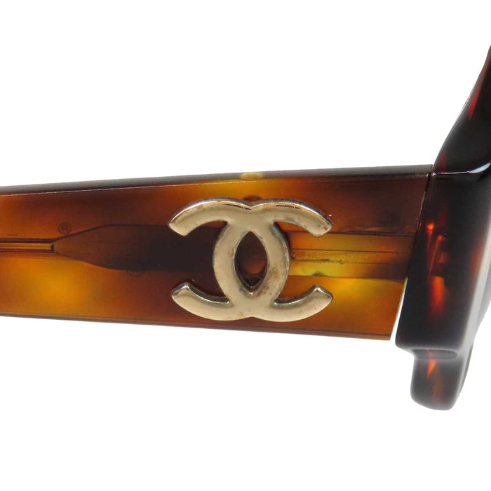 CHANEL 
COCO CC ロゴ ウェリントン 
ココマーク べっ甲柄 サングラス