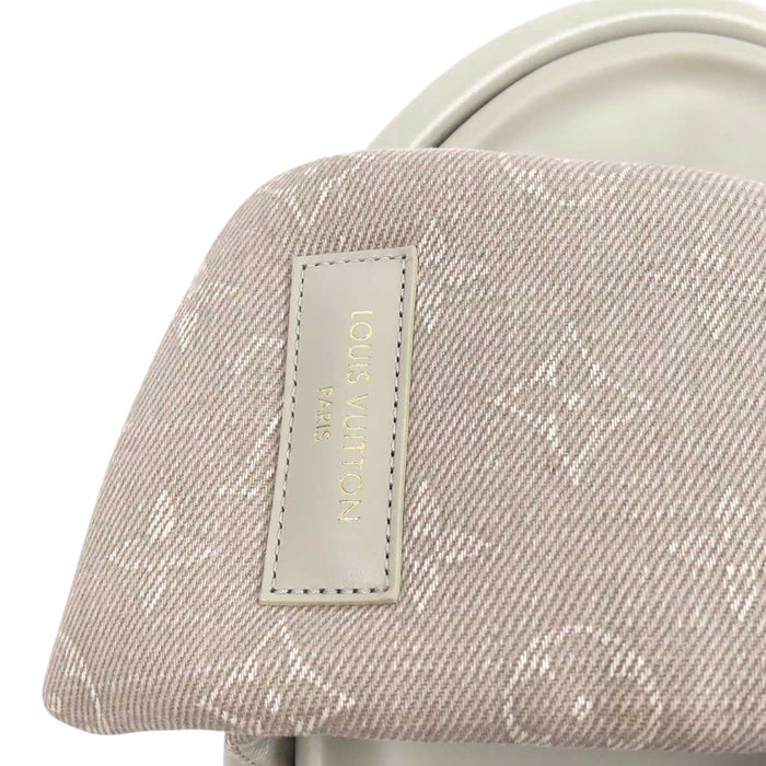 LOUIS VUITTON 
LV キャンバス レザー フラット 
プール ピロー サンダル 
モノグラム