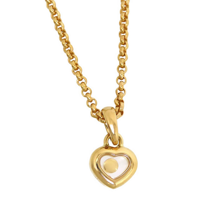 Chopard 
ハッピーダイヤモンド ハート ネックレス