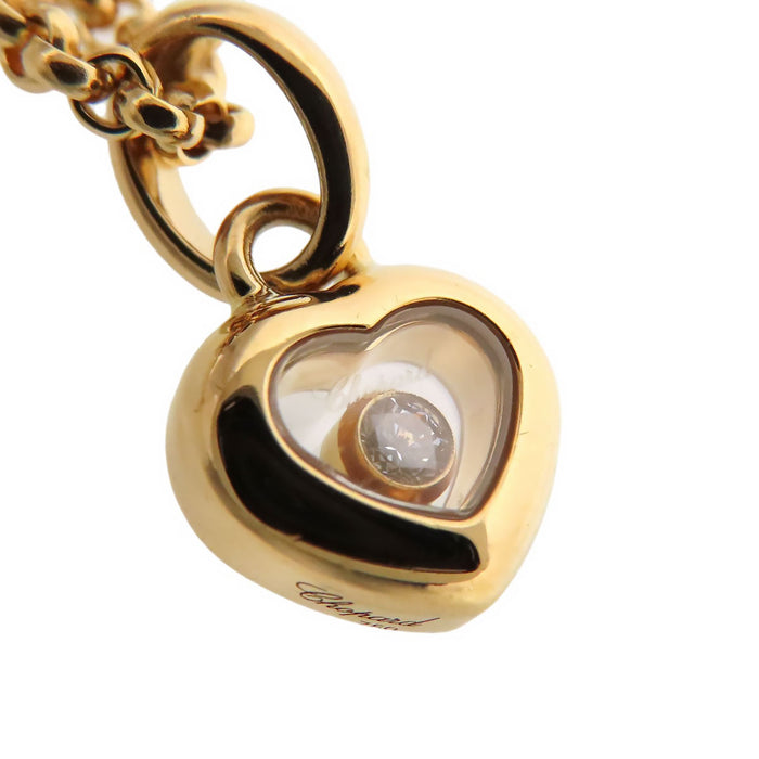 Chopard 
ハッピーダイヤモンド ハート ネックレス