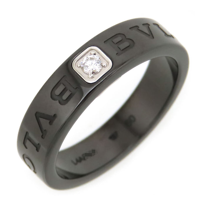 BVLGARI 
Double Logo Ring