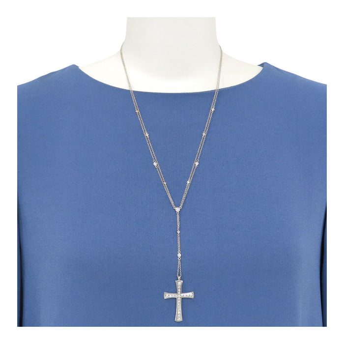 Damiani 
Cross Diamond Necklace