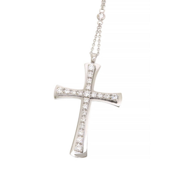 Damiani 
Cross Diamond Necklace