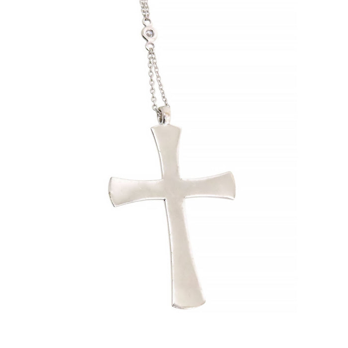 Damiani 
Cross Diamond Necklace