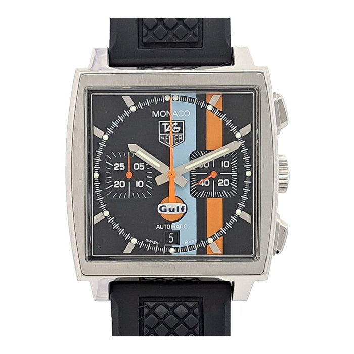 TAG HEUER 
モナコ ガルフ 
箱ギャラ付