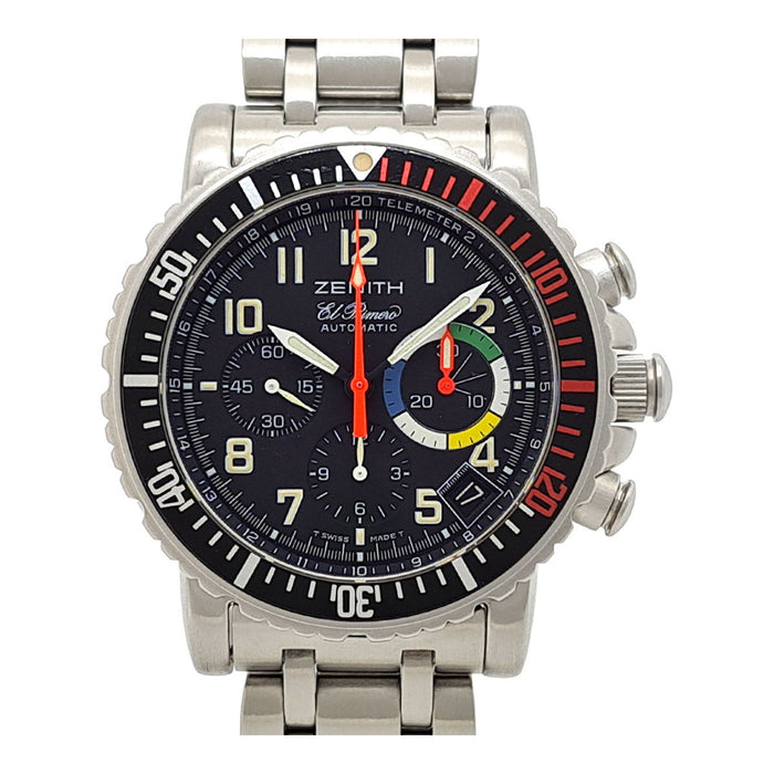 ZENITH 
Rainbow Flyback Révisé 
Avec boîte et papiers