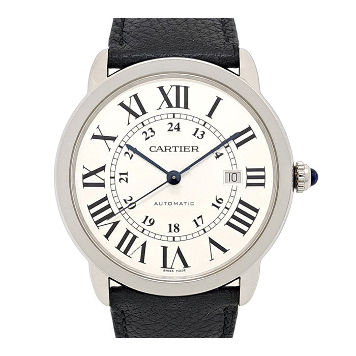 CARTIER 
Ronde Solo Automatic 
with warranty card