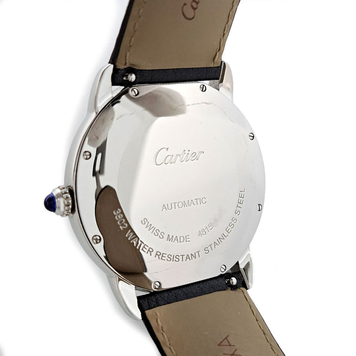 CARTIER 
Ronde Solo Automatic 
with warranty card