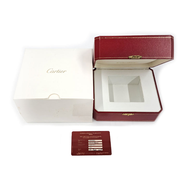 CARTIER 
Ronde Solo Automatic 
with warranty card